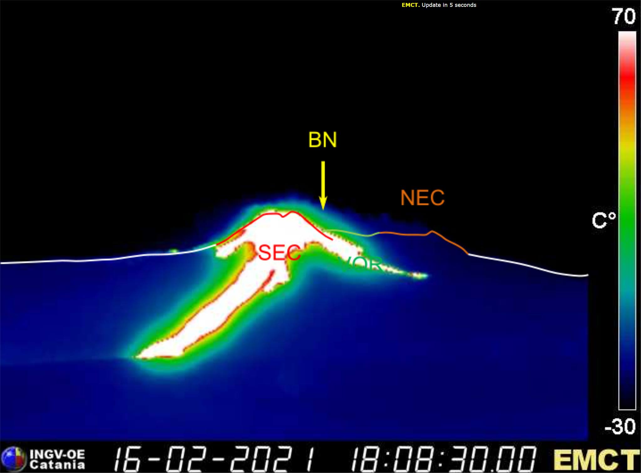 Etna, arriva la “tregua” a Catania e nei paesi pedemontani. Ingv: “Situazione rientrata” – DETTAGLI