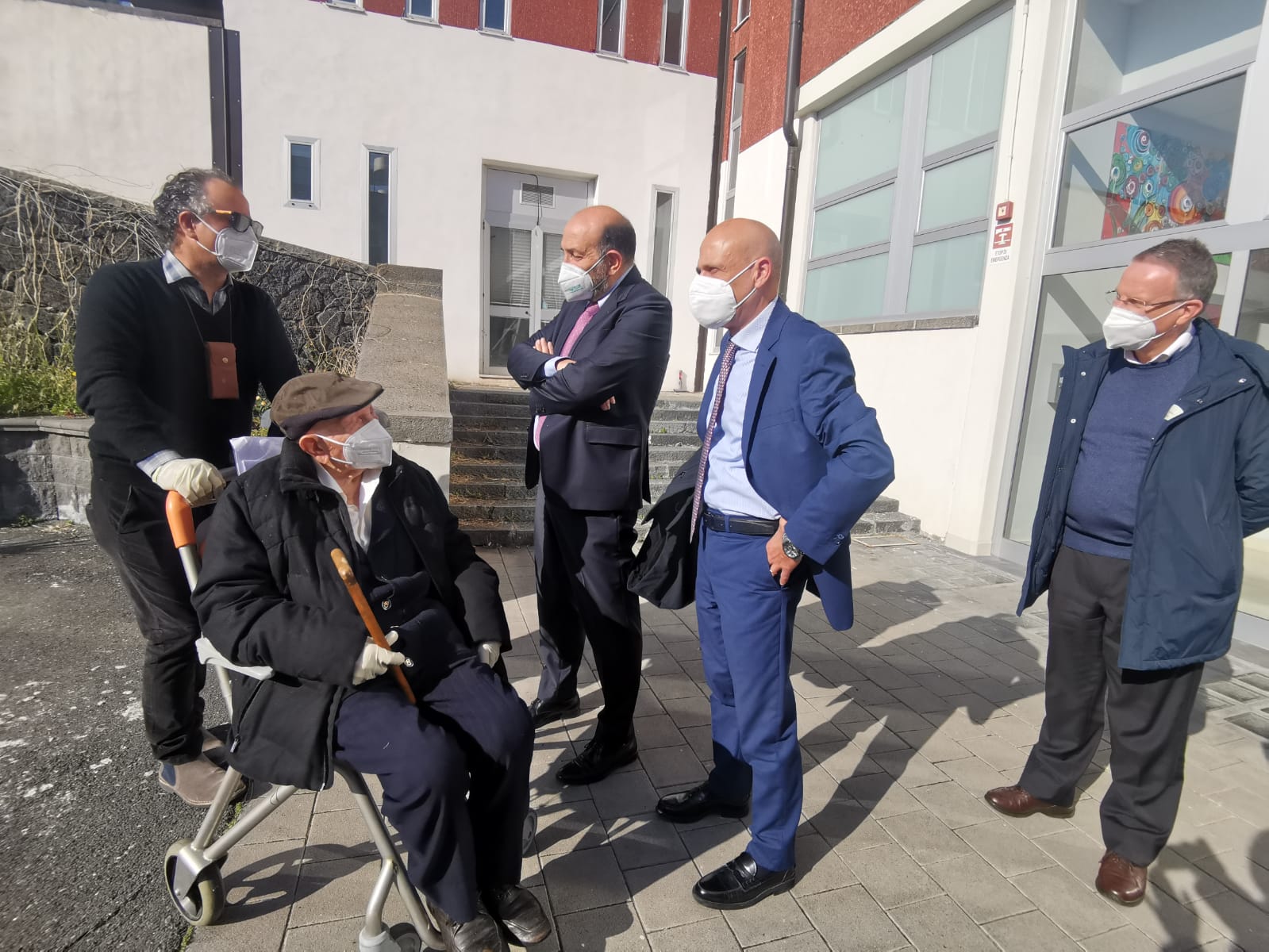 Coronavirus, al Policlinico di Catania vaccinato il più anziano tra i siciliani: ha 105 anni e una vita da raccontare