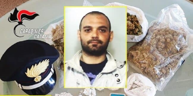 Spacciava nella sua stalla di via Campo Sportivo: arrestato pusher a Misterbianco, a “parlare” è stato un cliente