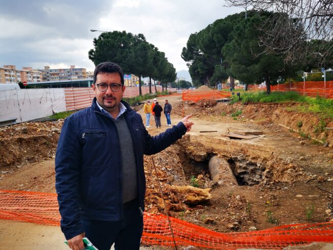 Palermo, nuovi ritardi al cantiere di viale Regione Siciliana. Gelarda: “Nessuna data certa” – FOTO