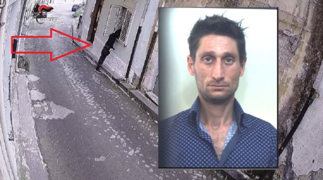 Terrorizza i cittadini rubando in casa nonostante l’obbligo di dimora: arrestato ladro 34enne – il VIDEO dei furti