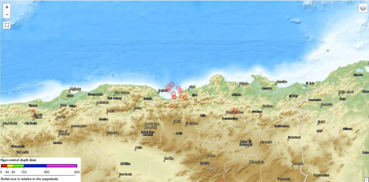 Terremoto in Algeria, diramata allerta tsunami arancione: sisma avvertito anche in Sicilia