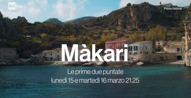 I faraglioni, la tonnara di Scopello e la riserva dello Zingaro nella fiction “Màkari”: dal 15 marzo su Rai1