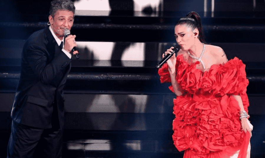 Sanremo, la seconda puntata in pochi passi: gli orecchini da 45mila euro di Elodie e Orietta Berti sul palco dopo 29 anni