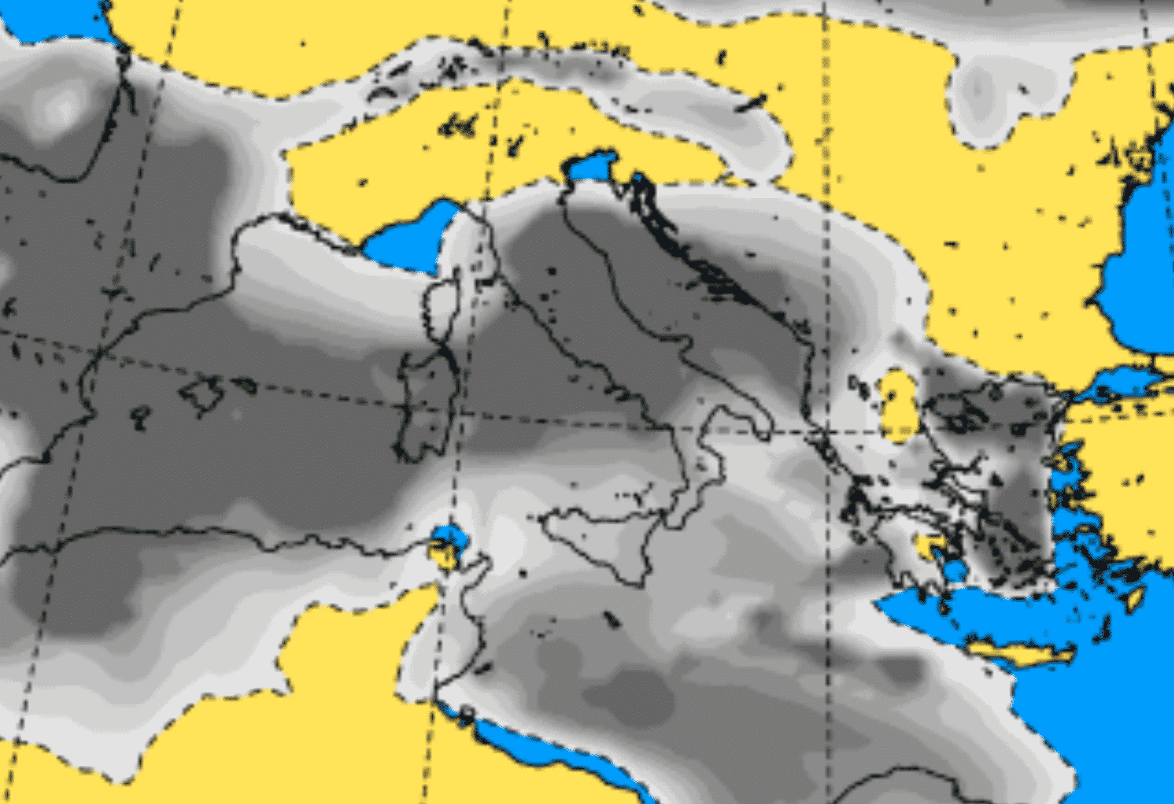 Previsioni meteo Sicilia, persiste il maltempo: ancora piogge, venti e cieli coperti