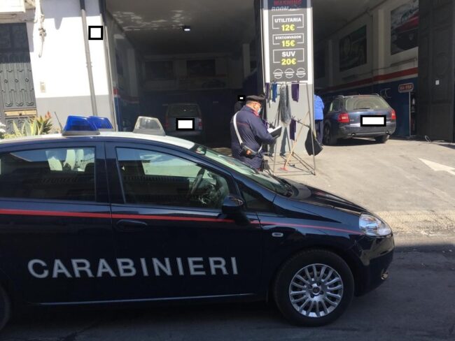 Misterbianco, trovati 2 lavoratori in nero in noto autolavaggio: sanzioni oltre 9mila euro