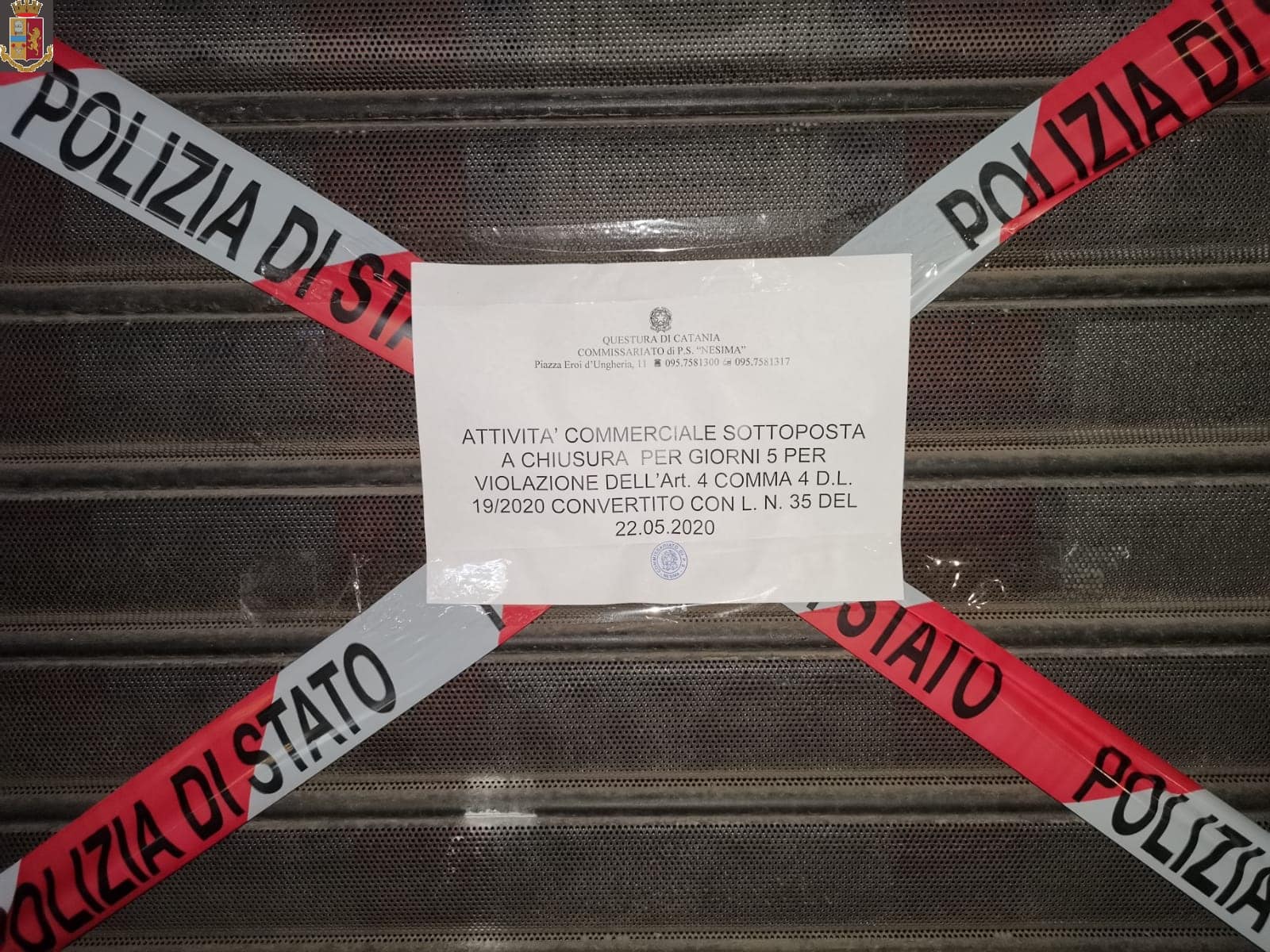 Catania, chiusa sala scommesse camuffata da cartoleria in viale Mario Rapisardi: 100mila euro di multa