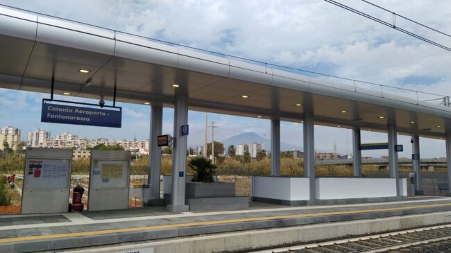 Catania, inaugurata la fermata Aeroporto-Fontanarossa