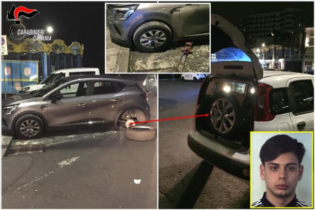 Catania, sorpresi a “ripulire” un’auto: arrestati due giovanissimi per furto aggravato
