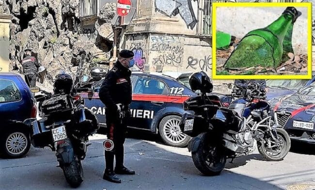 Catania, lite tra extracomunitari in via San Giuliano: colpisce con bottiglia rotta connazionale, rischio tragedia
