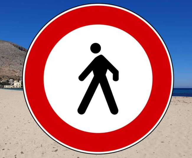Italia in “rosso” per Pasqua e Pasquetta, ulteriori restrizioni in Sicilia: divieto di accesso in parchi e spiagge di Palermo