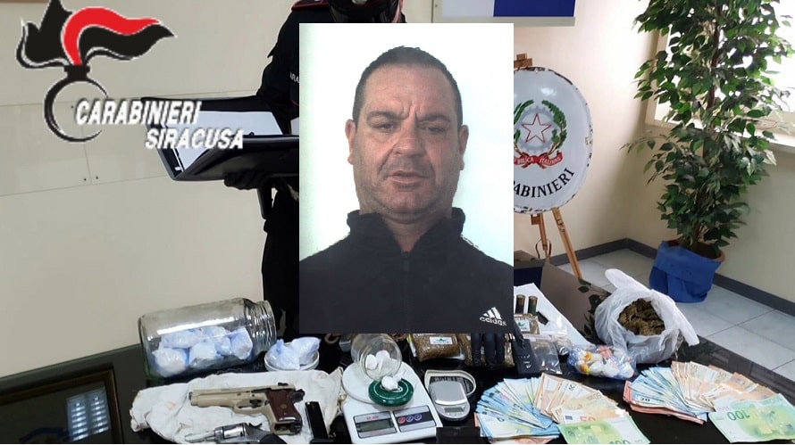 Armi clandestine e droga da vendere, “nascondiglio” in cantina per un pregiudicato: un arresto e una denuncia – FOTO e VIDEO