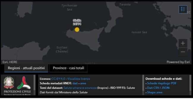 Bollettino Covid Sicilia,1.450 nuovi casi oggi: i DATI del 15 aprile 2021 per provincia