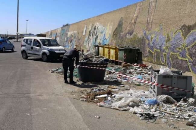 Sequestrata discarica abusiva al porto: bonificata l’intera area di 500 metri quadrati