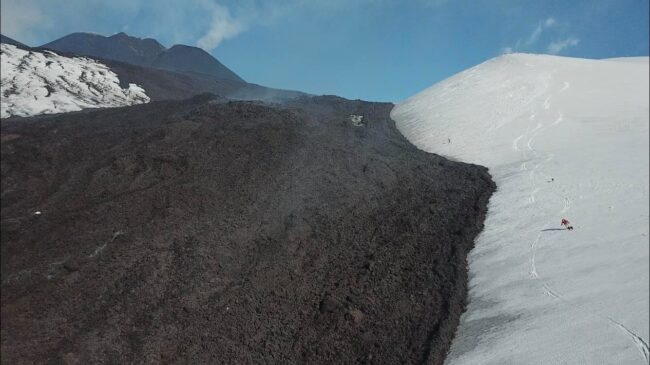 Dall’Etna allo Stromboli, i vulcani siciliani protagonisti di “Linea Bianca”
