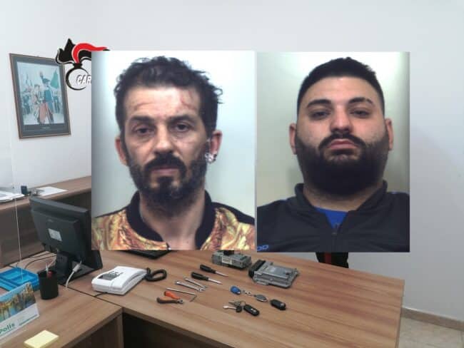 Furto e resistenza a pubblico ufficiale, arrestati due catanesi in trasferta ad Augusta