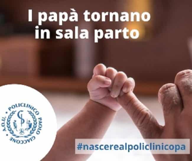 Al Policlinico i papà tornano in sala parto accanto alle neomamme: ecco la procedura per l’accesso