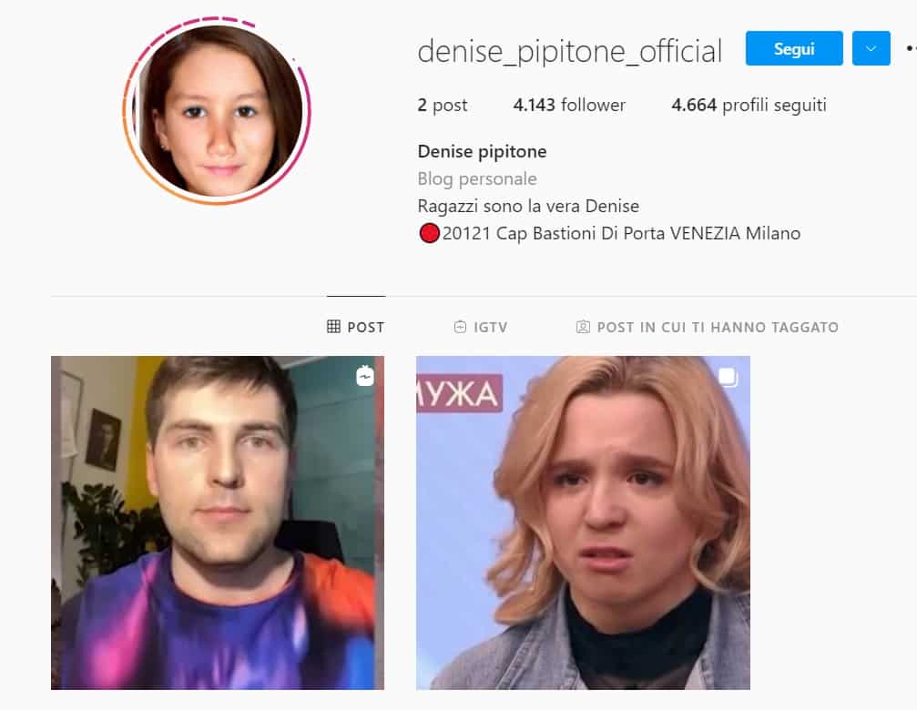 Caso Pipitone, spunta profilo fake Instagram: “Sono la vera Denise, anche se potreste non crederci”