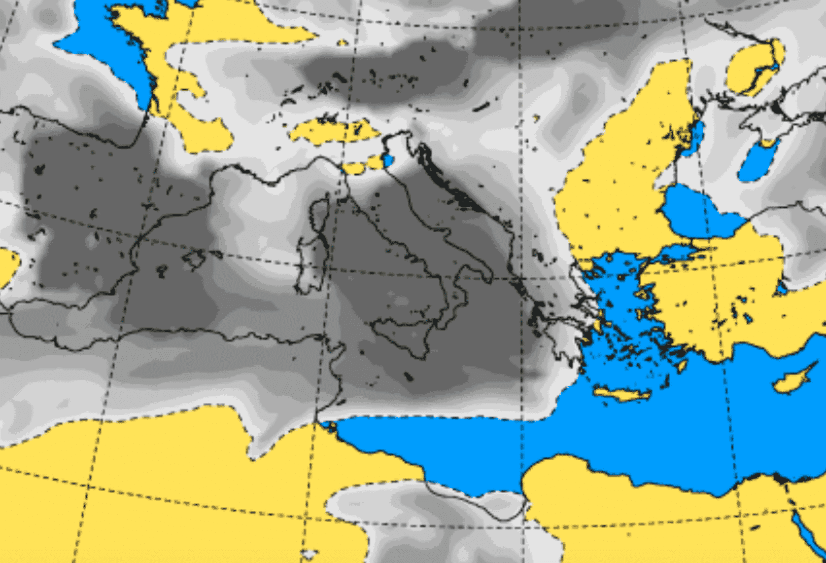 Meteo Sicilia domani, instabilità con temporali, venti forti e mari mossi: previste temperature fino a 19°C
