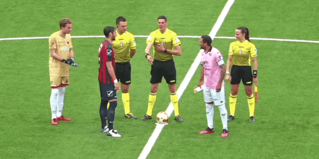 Casertana-Palermo, la classe di Santana e la potenza di Lucca esaltano i rosanero