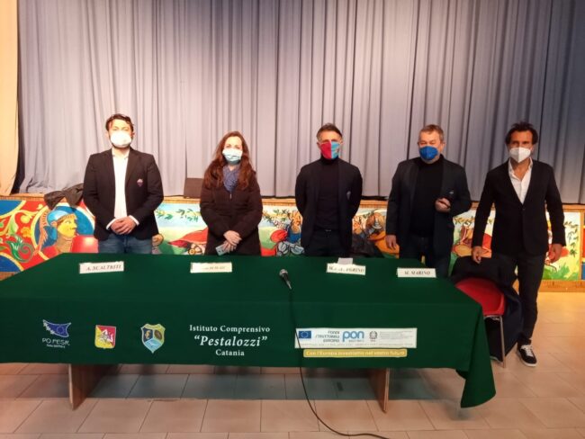 Il Catania Calcio in trasferta incontra l’Istituto “Pestalozzi” tra sogni, aspettative e realtà – Le VIDEO INTERVISTE