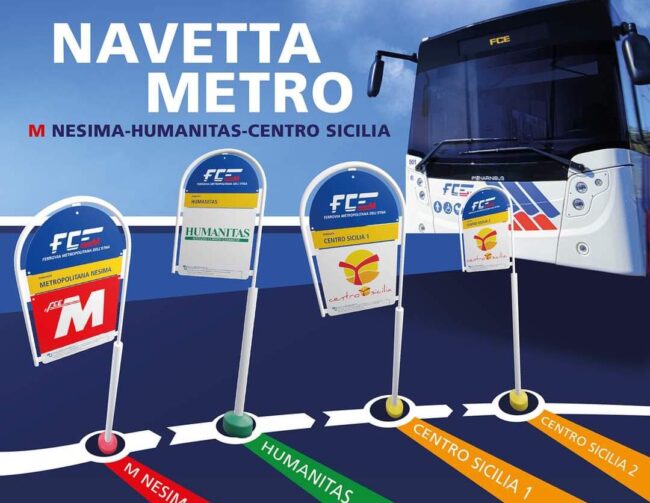 Catania, navetta di collegamento tra il Centro Sicilia e la stazione di Nesima: ecco da quando