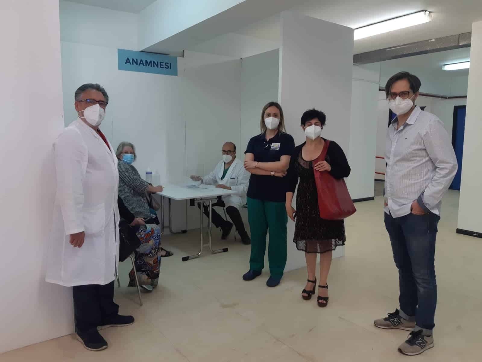 Covid Catania, realizzato accesso per disabili all’hub vaccinale di Acireale: ecco come funziona