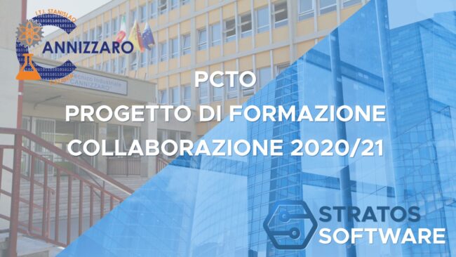 PCTO 2020/21, formazione in azienda tra Stratos Software ltd e ITI “S. Cannizzaro