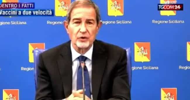 Covid Sicilia, il vero problema sono i vaccini agli anziani o lo scetticismo contro AstraZeneca? Le dichiarazioni di Musumeci – VIDEO