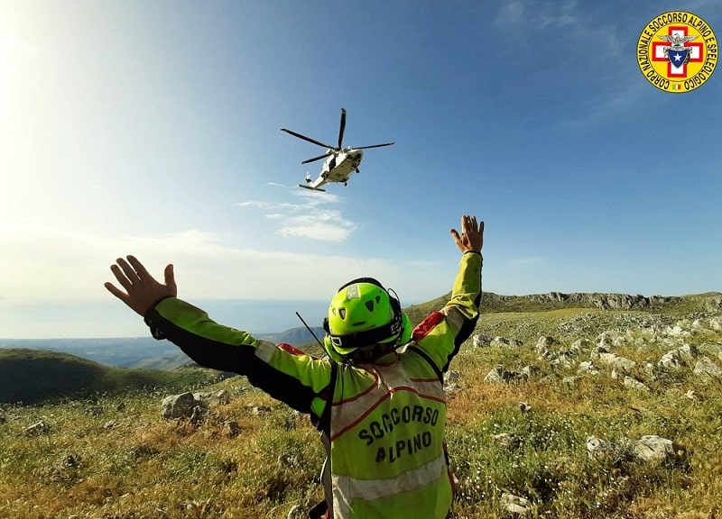 Escursionista in difficoltà sulle Madonie, insolazione e malore durante la discesa: uomo soccorso in elicottero