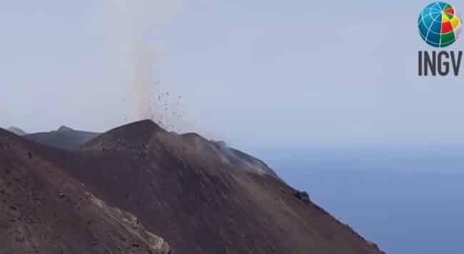 Stromboli, AGGIORNAMENTO sull’attività vulcanica in corso: parola all’Ingv