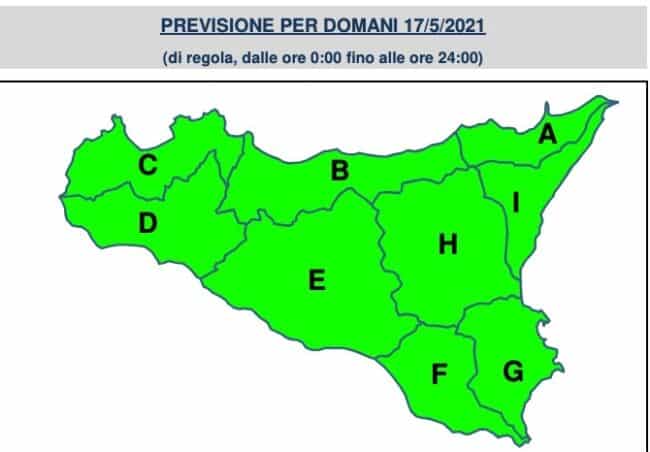 Meteo Sicilia, previsioni per domani lunedì 17 maggio: tra sole e temperature fino a 36°C