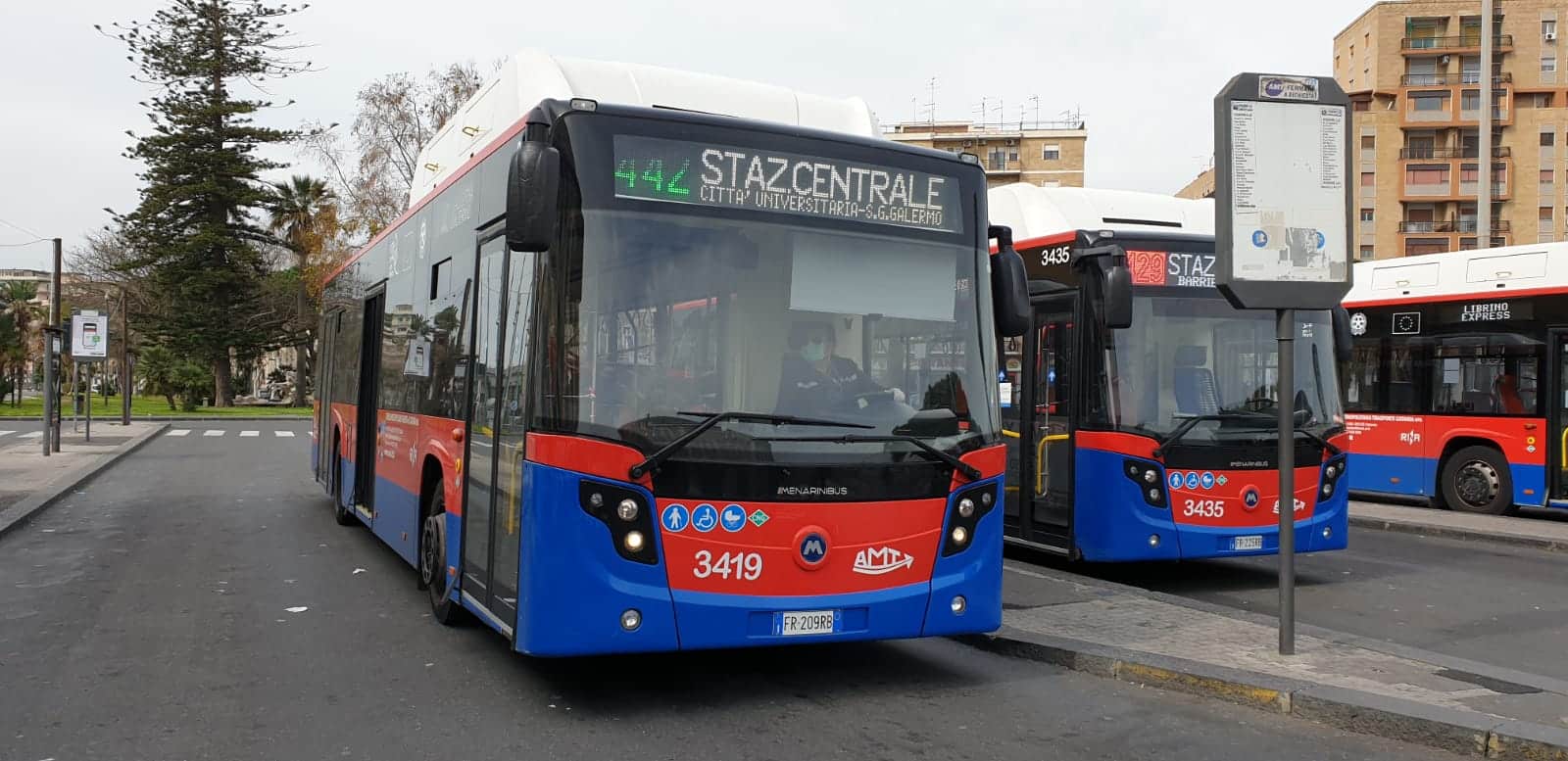 Catania, domani controlli straordinari sui bus Amts: sarà verificato il rispetto delle norme anti Covid