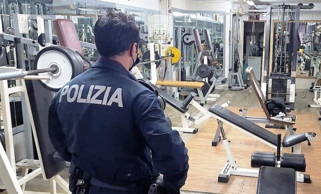 In attività anche durante la chiusura per Covid: provvedimenti per due palestre