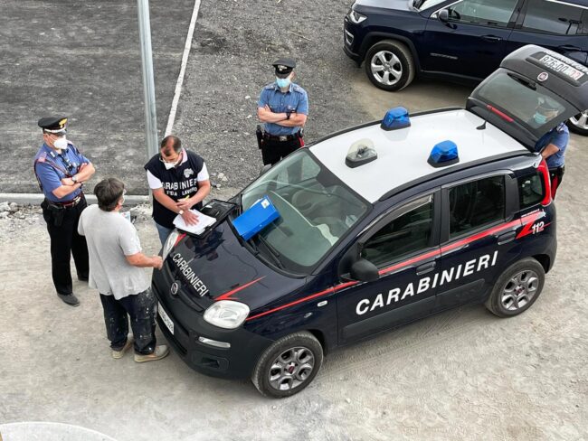 Controlli nei cantieri del Catanese, nel mirino 3 ditte: scoperti 2 lavoratori “in nero”