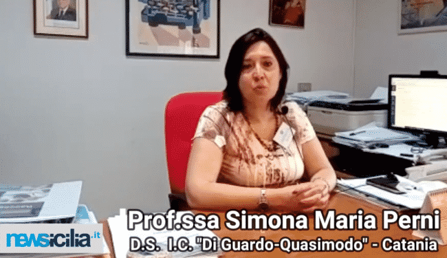 Bilancio anno scolastico dell’I.C. “Di Guardo-Quasimodo” di Catania, la VIDEO intervista alla Dirigente Perni