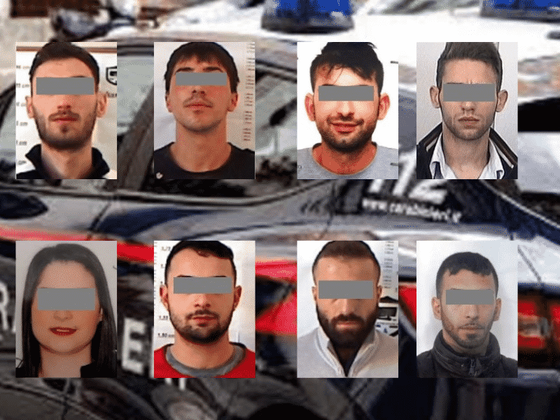 Operazione “Notti Bianche”, 8 arrestati per spaccio di cocaina: ecco chi sono – FOTO, VIDEO e NOMI
