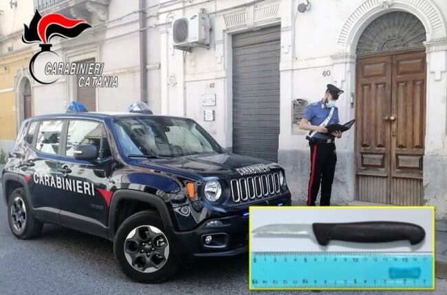 Lite nel Catanese, discussione finisce a coltellate: 22enne in elisoccorso al Policlinico di Catania