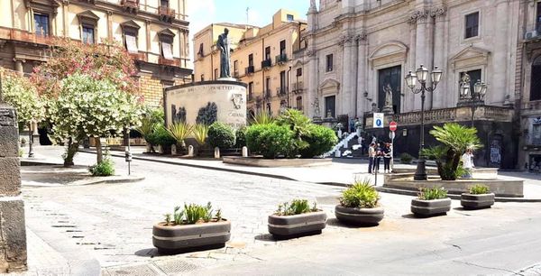 Catania, novità nelle zone del centro storico: disposte nuove aree pedonali, ecco dove