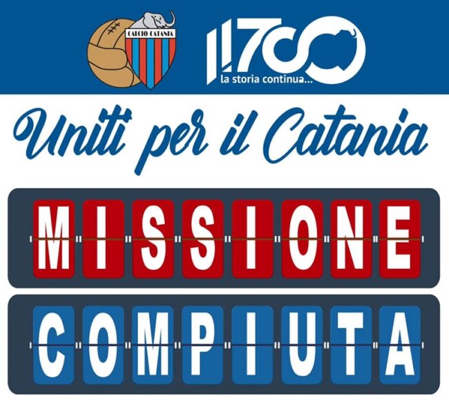 Calcio Catania in Serie C, “continua la storia”. I soldi grazie all’amore dei tifosi: “Uno sconto a chi ha contribuito?”