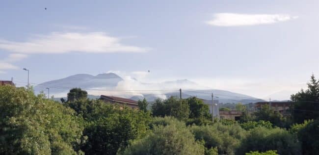 Mattina di “fuoco” in zona Etna: incendio e Forestale in azione, segnalazioni sui social