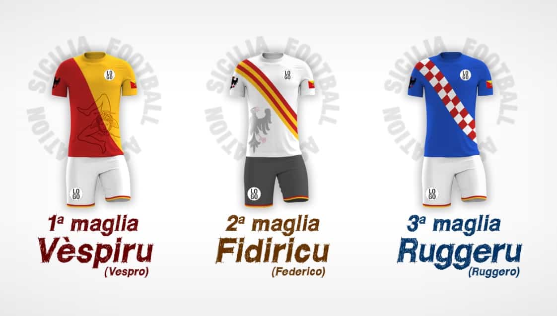 Sicilia come la Catalogna, nasce la Nazionale di calcio: online il contest per la scelta del logo