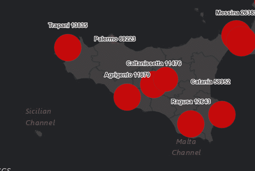 Emergenza Covid Sicilia, bollettino del 3 giugno: Catania la “peggiore” – ecco i casi provincia per provincia
