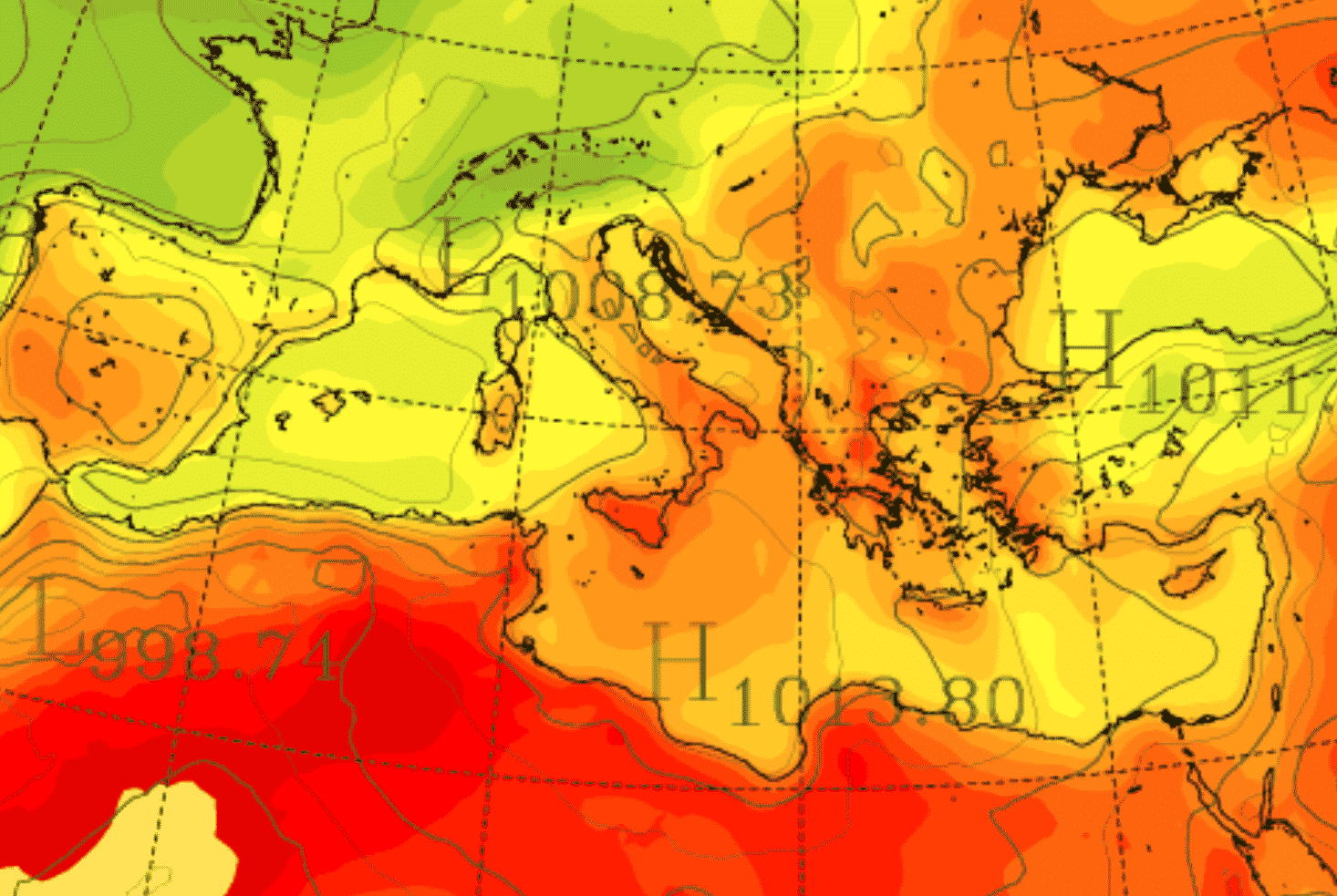 Meteo Sicilia, non si arresta l’ondata di calore: domani temperature estreme e allerta massima su Catania e Messina