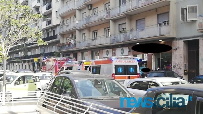 Catania, momenti di apprensione in viale Jonio: anziano chiuso in casa, vigili fanno irruzione – FOTO