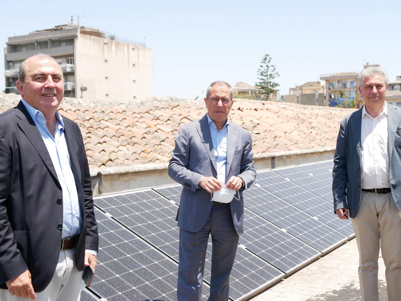 Un parco fotovoltaico rende autonomo l’Ardizzone Gioeni di Catania