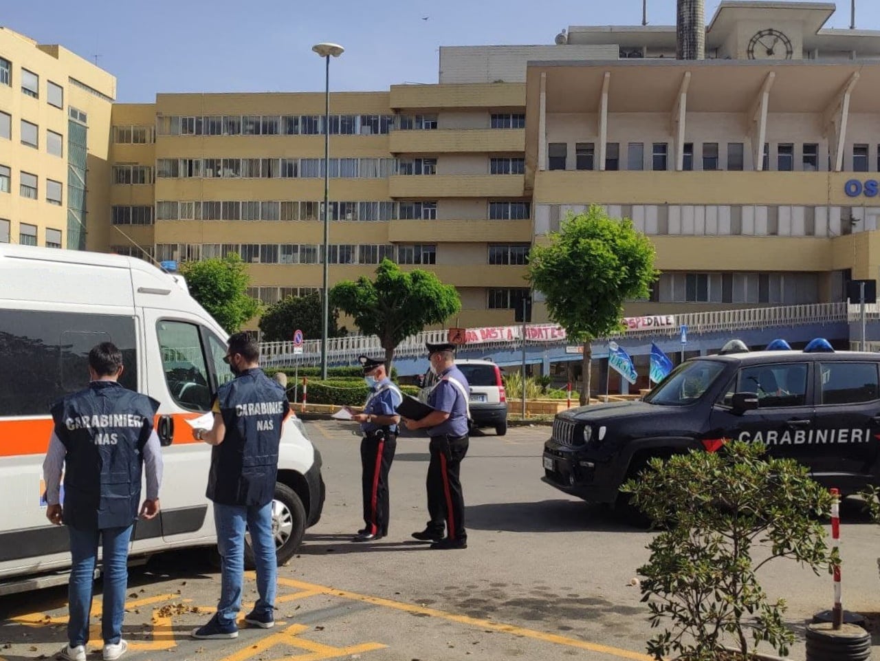 Operazione NAS di Catania, sequestrate 3 ambulanze: degrado e mancanza di sicurezza – VIDEO