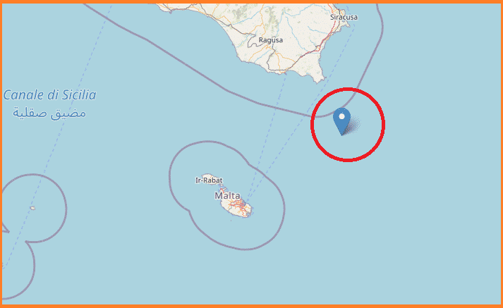Terremoto in Sicilia, trema la terra a sud di Pachino