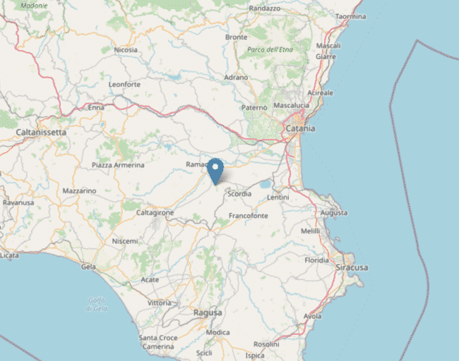 Terremoto in provincia di Catania, scossa di magnitudo 3.2 nell’est della Sicilia