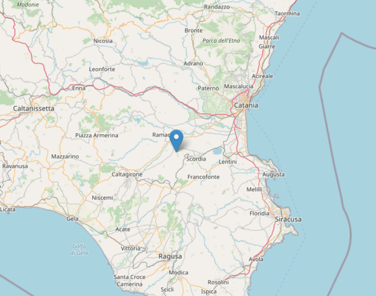 Terremoto in provincia di Catania, scossa di magnitudo 3.2 nell’est della Sicilia